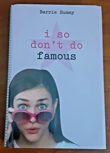 I So Don't Do Famous by Barrie Summy HC 2011 first edition Ghost Story Mystery - Picture 1 of 9