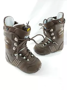 Burton Sapphire Snowboard Boots Women's US 6.5, Euro 37, Mondo 23.5 Brown - Picture 1 of 12