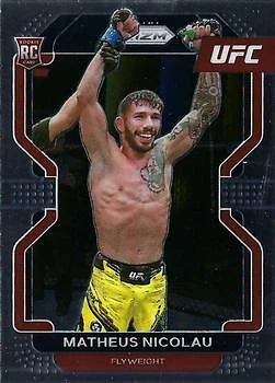 Matheus Nicolau 2022 Panini Prizm UFC - #168 RC - Image 1 of 2