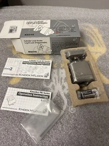 KNOCK N LOCK KS310ST PERILLAS DE BLOQUEO DE CILINDRO ACERO LOG N LOCK PROGRAMABLE - Imagen 1 de 10