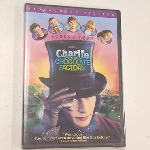 Charlie and the Chocolate Factory DVD Widescreen Johnny Depp Tim Burton 2005 - Picture 1 of 4