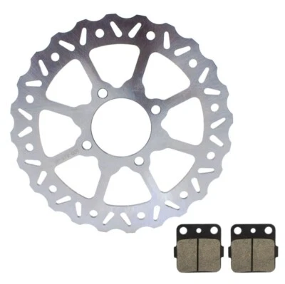 Rear Brake Disc Rotor Pads for Yamaha Banshee YFZ 350 87-06 Raptor 660R 01-05 Foto 1 de 4