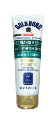 Crema Alivio Gold Bond Ultimate PSORIASIS 4oz -- Foto 1 de 2