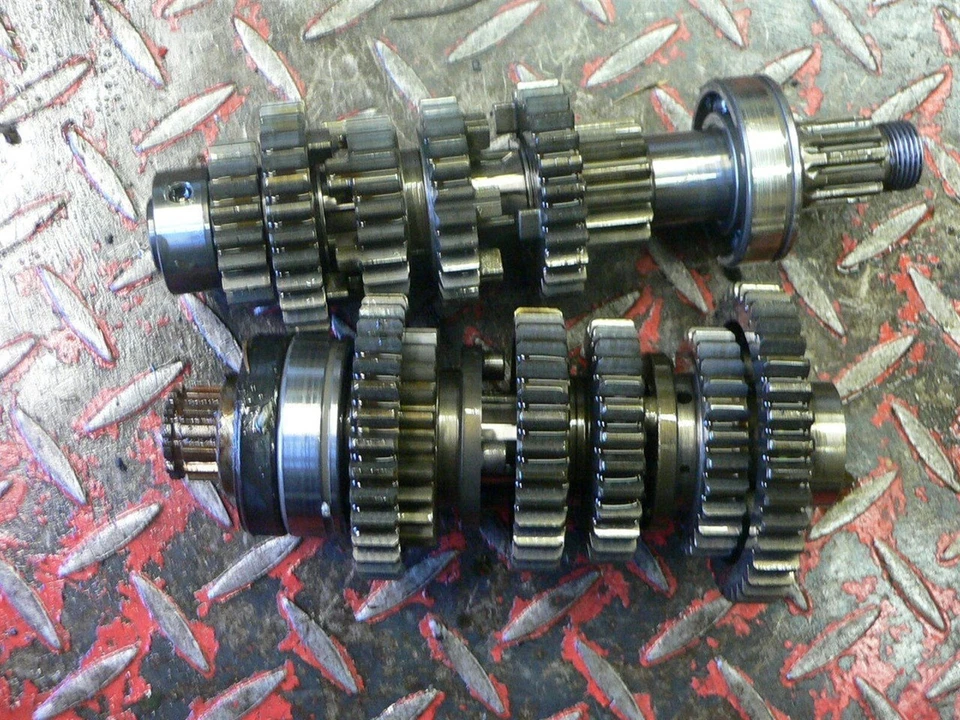 Juego de engranajes y ejes de transmisión Tranny 88-07 Kawasaki Ninja EX250R Foto 1 de 1