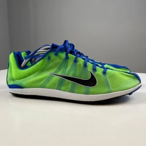 Nike Victory XC cross country spikes men track shoe green/blue size 11 - Bild 1 von 12