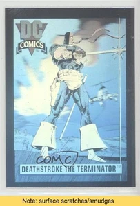 1992 Impel DC Comics Cosmic Holograms Deathstroke The Terminator #DCH3 READ 0ls - Picture 1 of 3