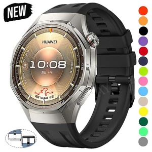 For Huawei Watch GT 6 Pro 46mm Smartwatch Soft Silicone Wristband Strap Bracelet - Picture 1 of 140