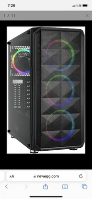 Rosewill SPECTRA D100 ATX Mid-Tower Gaming PC Computer Case - Image 1 of 4