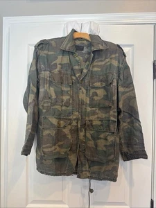 Chaqueta Parka Saint Laurent x Hedi Slimane SS16 Camuflaje, ¡Excelente Estado! - Imagen 1 de 7