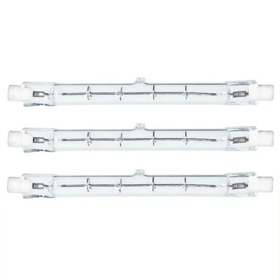 3 x Halogenstab 118mm 500W R7s Brenner 500 Watt Leuchtmittel warmweiß dimmbar - Bild 1 von 2