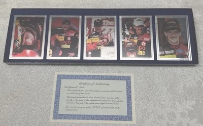 Davey Allison Dynamic Cards 1st Edition Metal Cards Racing Champs Model A NIB - Image 1 of 2