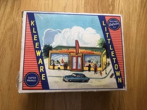 LITTLETOWN Vintage SUPERMARKET construction model kit Toy 6101 Kleeware - Picture 1 of 5