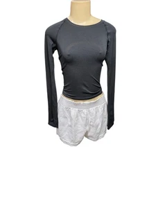 Lululemon Shirt Women Swiftly Tech Long Sleeve Top Teal Blue Workout Running 0 - Picture 1 of 9