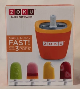 Zoku Quick Pop Maker - ¡Se congela en 7-9 minutos! Incluye 3 palos y protectores, removedor - Imagen 1 de 10
