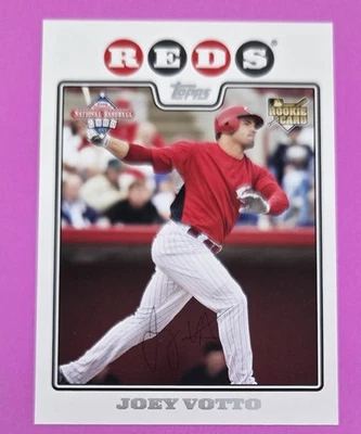 2008 Topps National Baseball Card Day RC #7 Joey Votto Reds BASEBALL Card 7F - Image 1 of 2