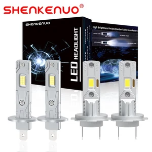 H1 H7 LED Headlight Bulbs 6000K White For Ducati Monster 696 2008-2014 - Picture 1 of 14