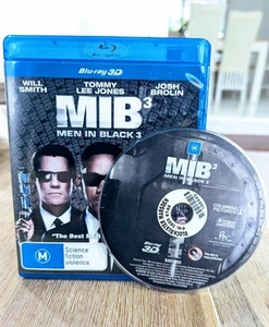 Men in Black 3 - 3D + Blu-ray  (Blu-ray, 2012) - Free Post - Picture 1 of 1