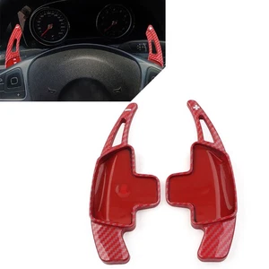 Fit Benz A/B/C/E/S/G/V-Class Red Steering Wheel Shift Paddle Shifter Extension - Picture 1 of 9