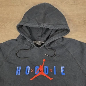 Rara felpa con cappuccio Michael Jordan Melo Nike Air uomo XL Jumpman pullover - Foto 1 di 10