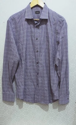 Camicia A Quadri Manica Lunga Da Uomo Joop! In Cotone Multicolore Taglia L - Imagen 1 de 4