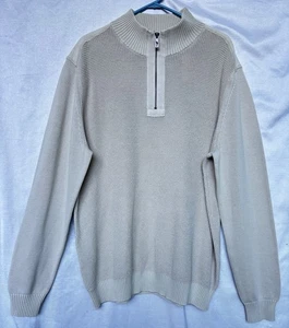 Suéter Tommy Bahama XXL Dos Tonos Algodón Pesado Mezcla Textil Tejido Waffle NUEVO $158 - Imagen 1 de 4