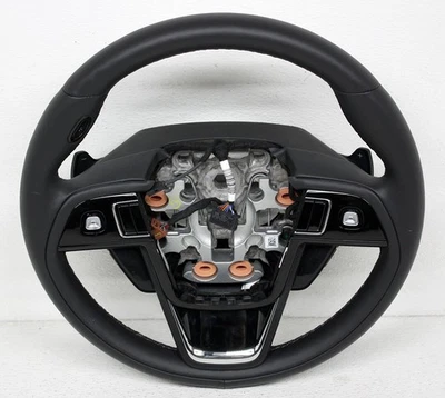 OEM Steering Wheel For Lincoln Aviator Black Leather LC5Z-3600-EF Impressions - Image 1 of 4