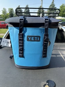 New YETI Hopper M12 Soft Backpack Cooler Big Wave Blue Model HOPPBPM12 - Picture 1 of 6