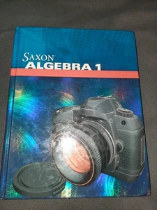 Saxon Algebra 1 Student Text 2009 HC High School Math Homeschool - Picture 1 of 2