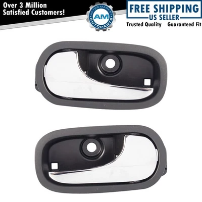 Juego de manijas de puerta interior izquierda y derecha para Saturn Aura 2007-2009 Foto 1 de 4