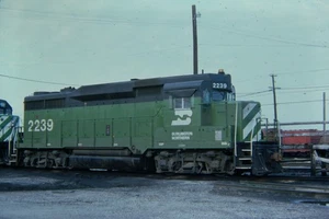 BN BURLINGTON NORTHERN 2239 1976 KODACHROME TRAIN SLIDE - Picture 1 of 1
