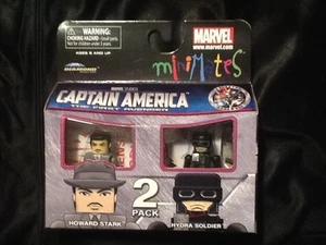 Marvel Minimates Series 40 Captain America Howard Stark Hydra Soldier MINT - Picture 1 of 1