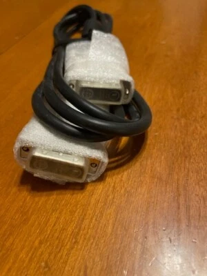 DVI-D 18 Pin Single Link 6ft Male to Male Video Cable Monitor - Image 1 of 2