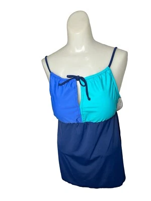 Traje de baño PREGO maternidad tricolor bumpkini talla mediana azul azulado azul marino Foto 1 de 4