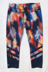 74 $ Athleta US Damen mittlere Lava Sonar Capri Kompressionsstrumpfhose kurz geschnitten Laufen - Bild 1 von 5