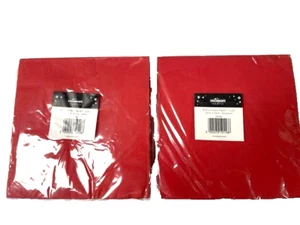 TOVAGLIOLI di Carta per Feste Stoviglie Tinta Unita Rosso Confezione da 20 x 2 - Foto 1 di 6