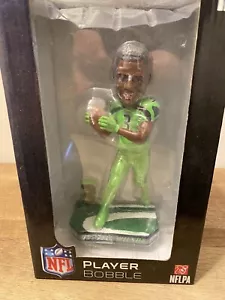Russell Wilson Seattle Seahawks Edizione Speciale Color Rush Bobblehead NFL - Foto 1 di 11