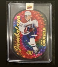 2021-22 Skybox Metal Universe COLE CAUFIELD ROOKIE Jambalaya UD SEALED #15 OF 20