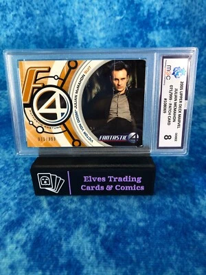 Fantastic Four Julian McMahon Costume Card 071/999 MGC 8 Graded Card Slab 108069 - Image 1 of 4