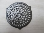 CAST IRON OLD RETRO VINTAGE REPRO RUSTIC VICTORIAN AIR VENT BRICK GRILLE COVER