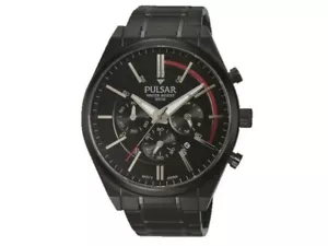 Pulsar, Herren, schwarz Edelstahl, Uhr PT3 705 - Bild 1 von 5