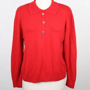 Suéter Bolsillo Cuello Vintage St. Michael Marks & Spencer Mujer Talla 16 EE. UU. - Imagen 1 de 6