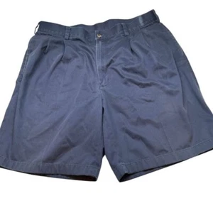 JOS. A BANK 9" Pleated Traveler Shorts Navy Blue Size 38 - Picture 1 of 8
