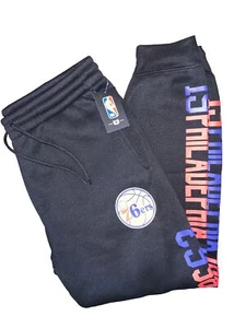 NWT Mens Philadelphia 76ers “1963” TIME STAMP JOGGER SWEATPANTS-XL-NBA - Picture 1 of 23
