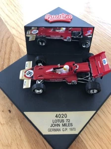 F 1 Lotus 72 gold leaf German Gp 1970 Quartzo 4020 Car Mint, Box Good - Picture 1 of 12