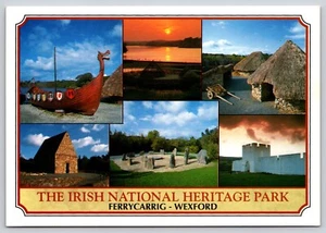 Postal Parque del Patrimonio Nacional Irlandés Ferrycarrig Wexford Irlanda Multivista - Imagen 1 de 2