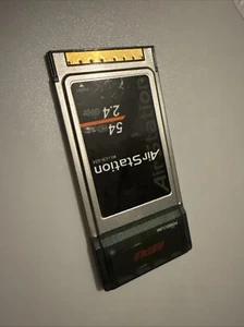 Buffalo Airstation PCMCIA wireless card WLI-CB-G54 54mbps - Bild 1 von 2