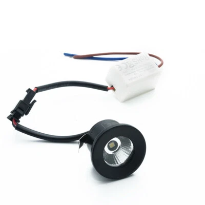 Faretto incasso 1 watt 1 led cob punto luce mini spot luce fredda calda naturale - Immagine 1 di 3