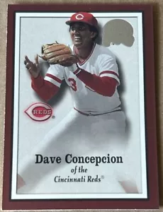 Scheda DAVE CONCEPCION 2000 FLEER GRANDI DEL GIOCO #46 condizioni NM-MT - Foto 1 di 2