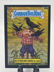 Rutherford B. Hay /99 2021 Topps Chrome 4 BLACK WAVE REF 131B GARBAGE Pail Kids