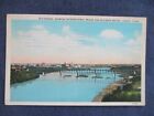 1930 Laredo Texas Mexico International Bridge Postcard & Cancel